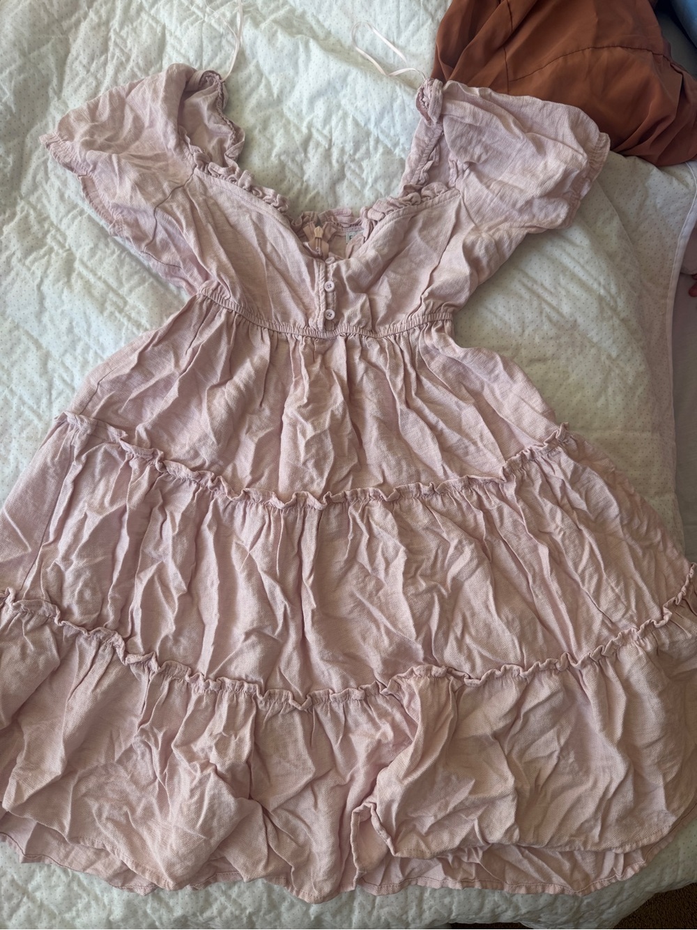 Fashion Nova Woman's Blush Pink Dress